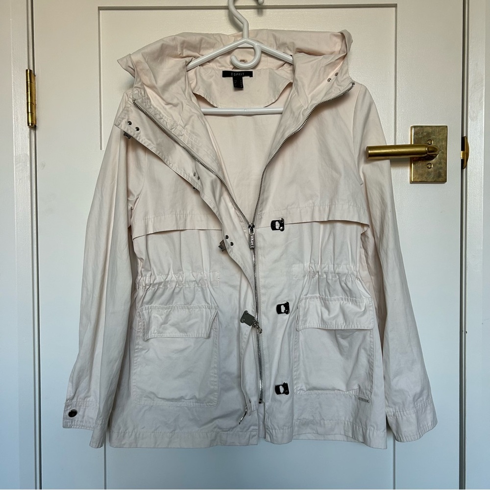 ESPRIT Women's Cream/blush Jacket